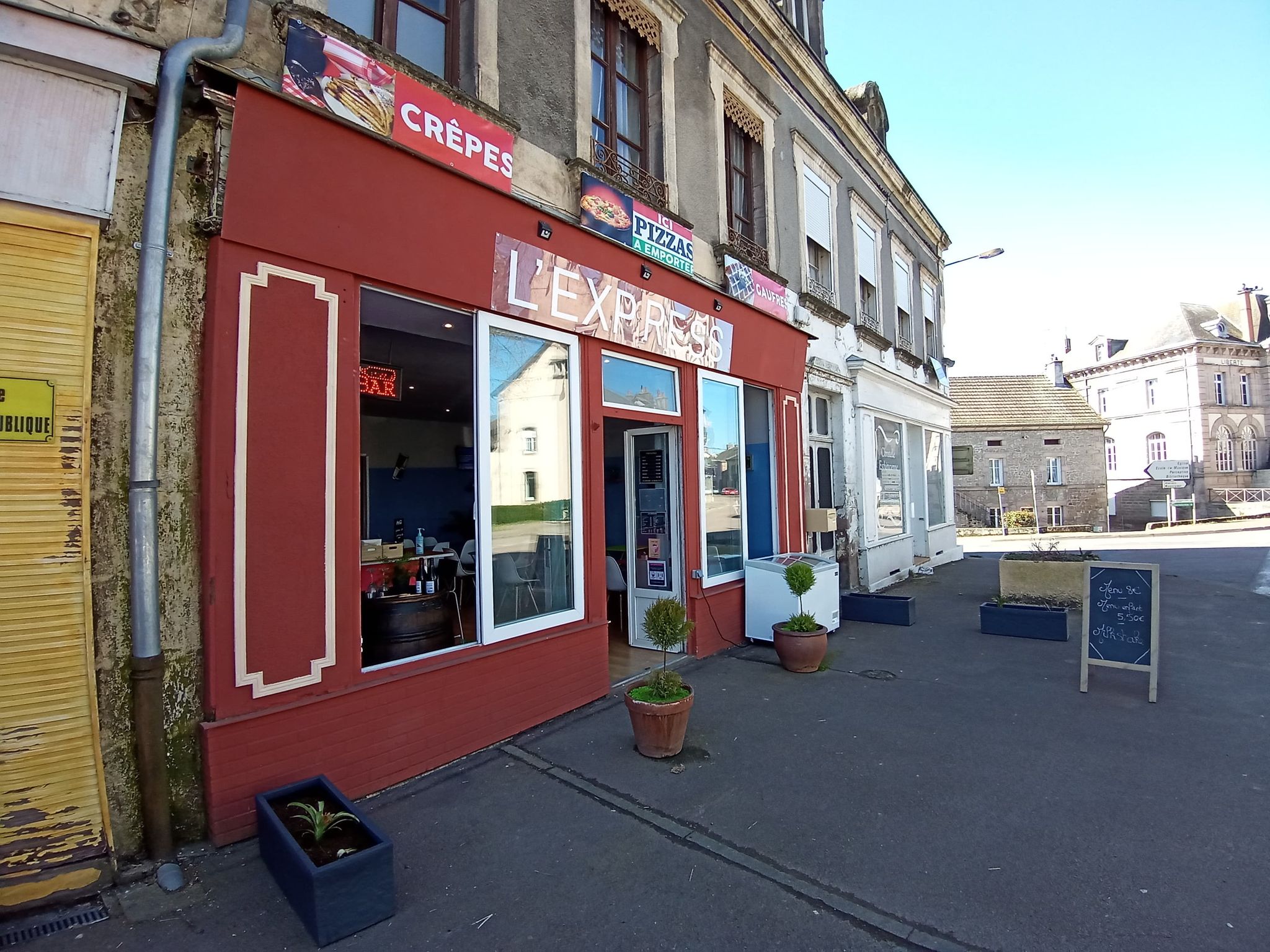 Facade du restaurant