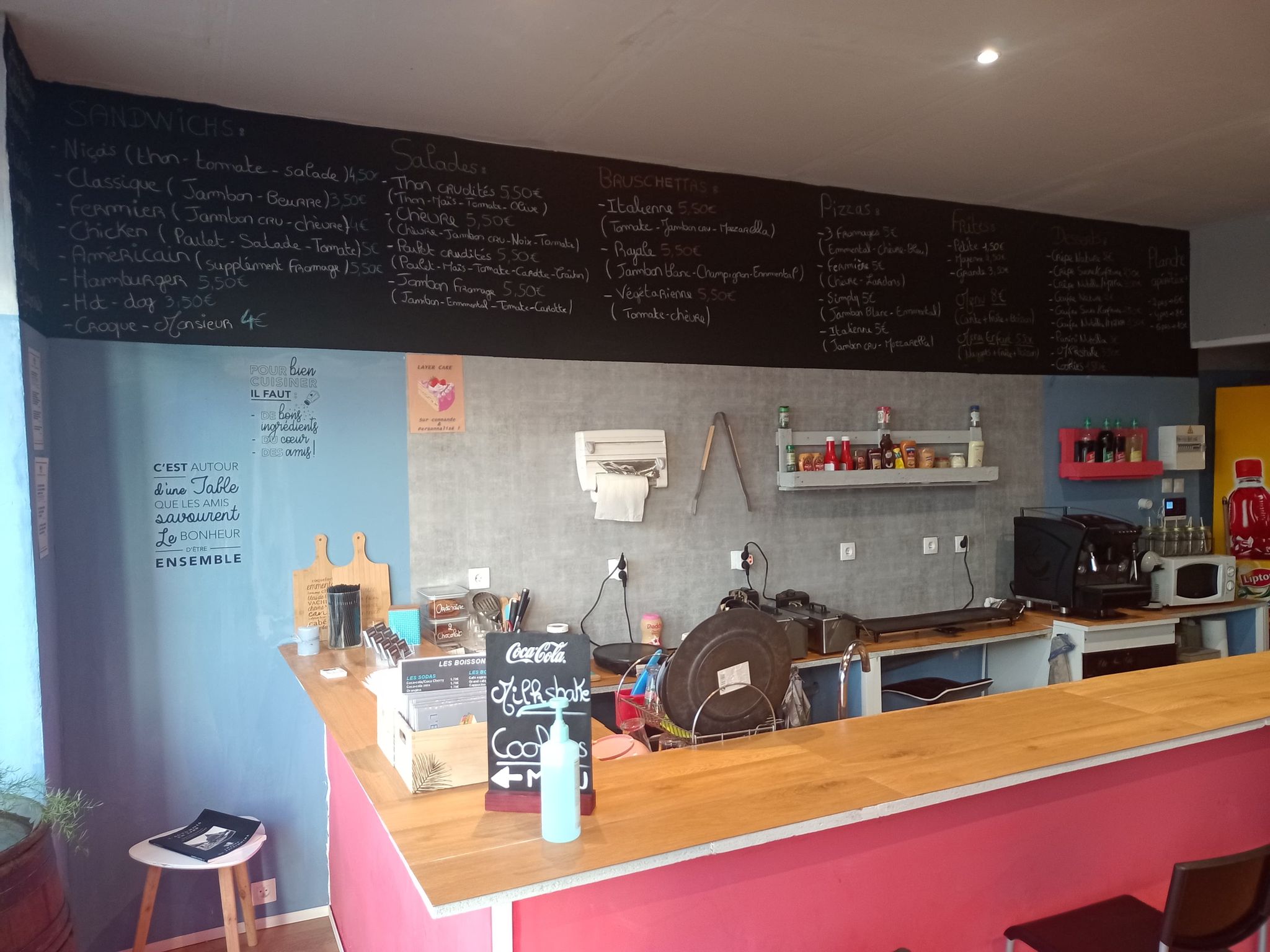 Interieur du restaurant